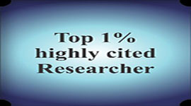 Top 1% highly cited researcher