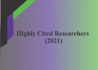 Featuring ICST faculty member among the Highly Cited Researchers