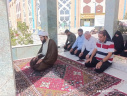 مراسم غبارروبی و عطرافشانی مزار مطهر شهدا