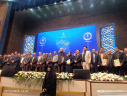 تجلیل از دو عضو هیئت علمی پژوهشگاه رنگ در مراسم سرآمدان علمی کشور