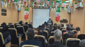 برگزاری مراسم جشن چهل و چهارمین سالگرد پیروزی انقلاب اسلامی در پژوهشگاه رنگ